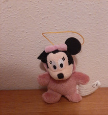 Disney Minnie Mouse ROSA peluche con fiocco rosa-PORTACHIAVI DISNEY