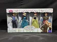 Disney Store Mini Doll Set con Hans Anna Elsa e Kristoff NUOVO