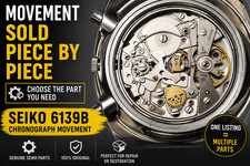 Seiko 6139b movement parts - seiko,