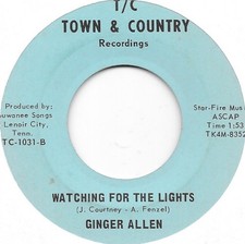 GINGER ALLEN Watching For The