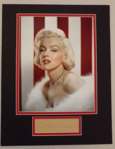 11x14 matted photo actress - matted,