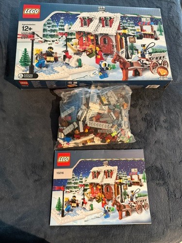 Lego winter village bakery - winter,
