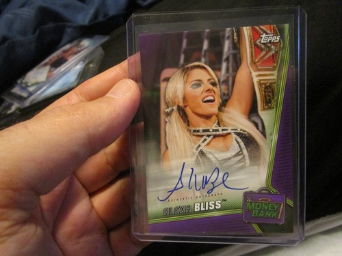 2019 wwe topps money the - money, in