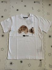 T-shirt con logo spruzzato