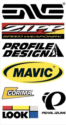 Adesivi marca ciclismo - adesivi,