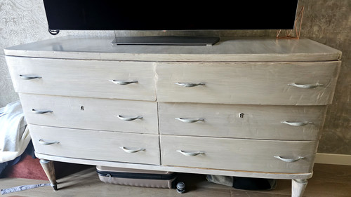 Cassettiera madia shabby - /,
