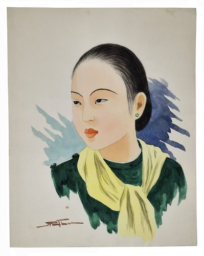 Gouache originale nguyen - originale, di