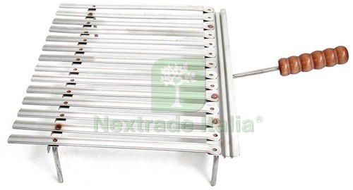 1pz graticola acciaio inox - graticola, in