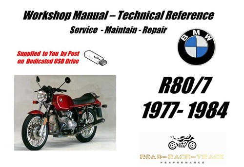 Bmw r80 7 manuale - bmw, 80/7