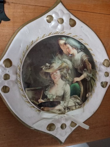 Quadro porcellana vintage - quadro,