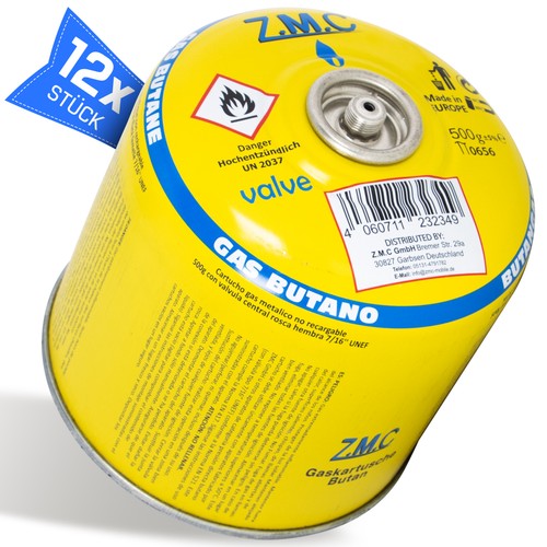 12x cartucce gas - z.m.c,