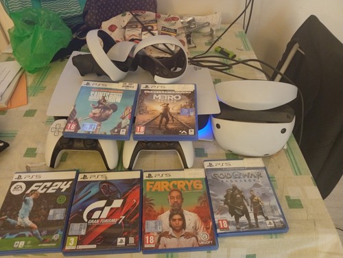 Play station usata con vr2 - station, 5