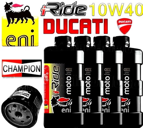 Kit tagliando olio eni - tagliando, i-ride