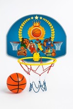 Basket mini Canestro da Porta per Bambini con Pallone e rete cameretta ufficio