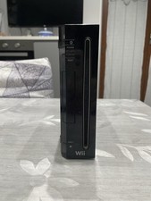 Nintendo Wii RVL-001 nera solo console testata funzionante con sportellini