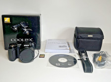 Nikon Coolpix L110 12,1 megapixel fotocamera digitale con zoom ottico 15x scatola originale 
