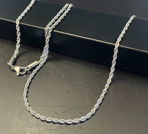 Collana catena acciaio inox - collana,