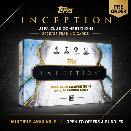 Topps inception uefa club - uefa,