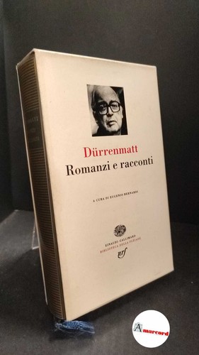 Friedrich dürrenmatt romanzi - dürrenmatt.,
