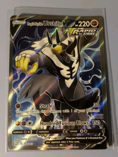 Carta pokemon urshifu - carta,