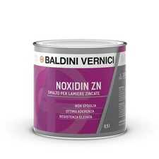 Baldini Vernici Noxidin ZN smalto per lamiere zincate 0,5 lt rosso nero bianco 