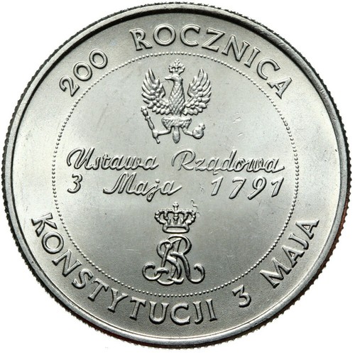Moneta commemorativa polonia - moneta,