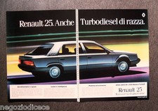 [GCG]  P430 - Advertising Pubblicità -1984- RENAULT 25 , ANCHE TURBODIESEL