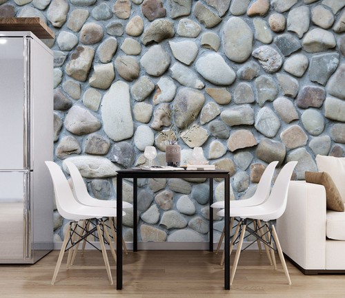 Carta parati stone - da, 3d
