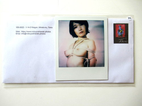 Araki polaroid originale - n., araki: