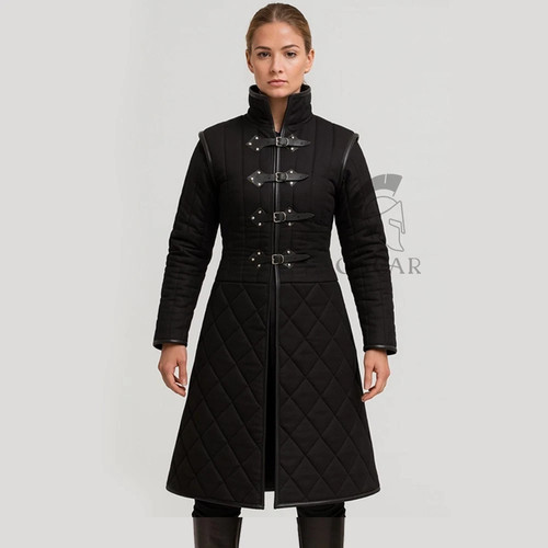 Medieval gambeson lungo colore - lungo,