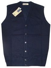 GILET UOMO lana merino 3XL 4XL