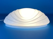 Leucos “Ghiplen” Lampada Vetro Murano Design Italiano 1970