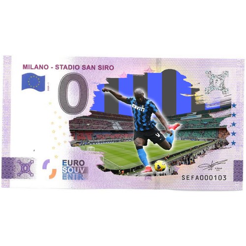 Zero euro souvenir - zero,