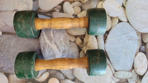 Ancien vintage halteres - halteres, en