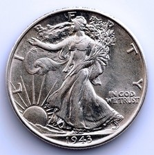 S.C. USA - 1/2 dollaro. 1943