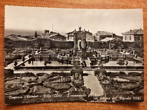 Bagnaia villa - (viterbo).,