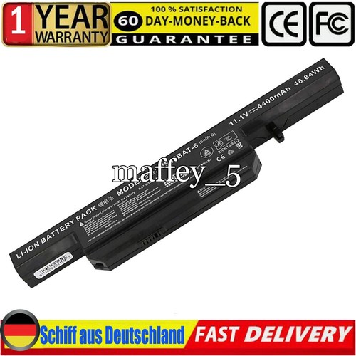 W540bat batteria per clevo - batteria,