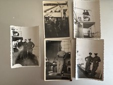 foto anni 40 nave mercantile TAGLIAMENTO equipaggio