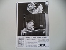 advertising Pubblicità 1968 FRIGORIFERO REX SUPERLUXE