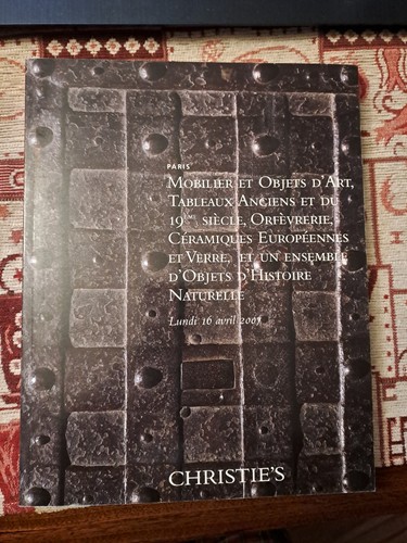 Catalogo aste christie paris - catalogo,
