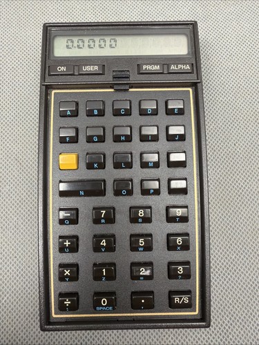 Calcolatrice 41cx mezza - calcolatrice, hp-41cx,