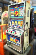 SLOT MACHINE VINTAGE  ANNI 50/60 CRAZY STARS BALLY ORIGINALE FUNZIONANTE-