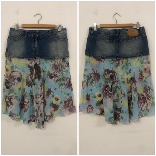 Benetton gonna jeans denim - jeans,