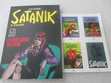 SATANIK A COLORI n° 58 + FIGURINE - ED. GAZZETTA DELLO SPORT - MAGNUS & BUNKER