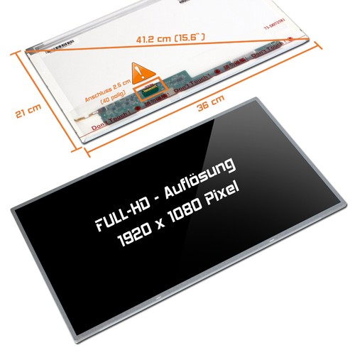 Display led lucido - led, 15,6"