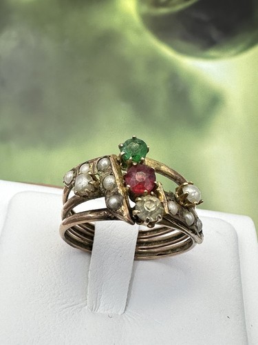 Ring borbonico anello - ring, antique