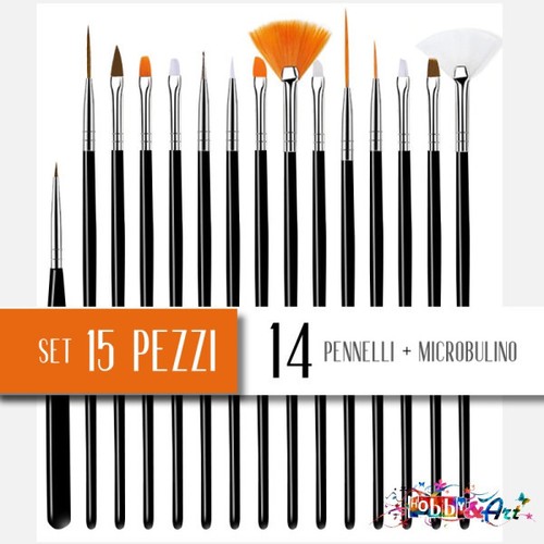 Set pennelli per micro - pennelli,