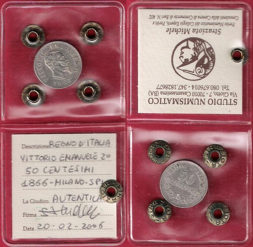 Centesimi 1866 milano - 50,
