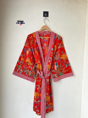 Accappatoi kimono uccellino