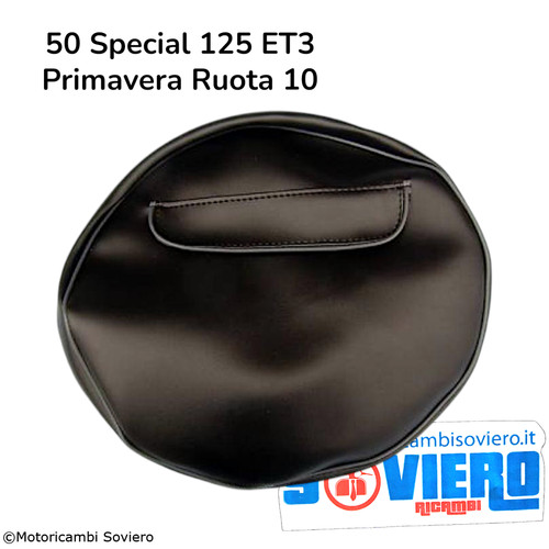 Copriruota scorta nero vespa - scorta,